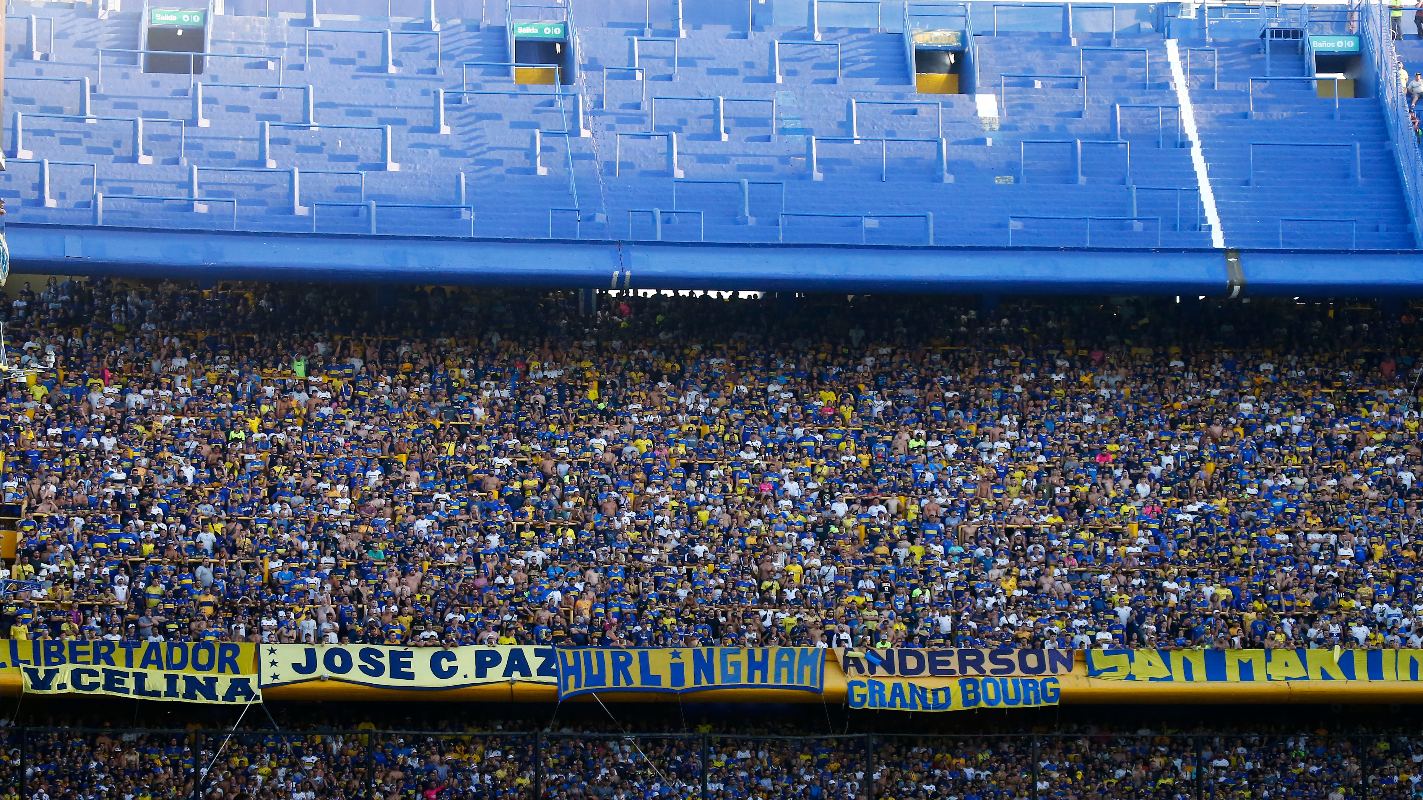 Se levantó la clausura de la tercera bandeja sur de la Bombonera en la previa al partido entre Boca Juniors y Platense