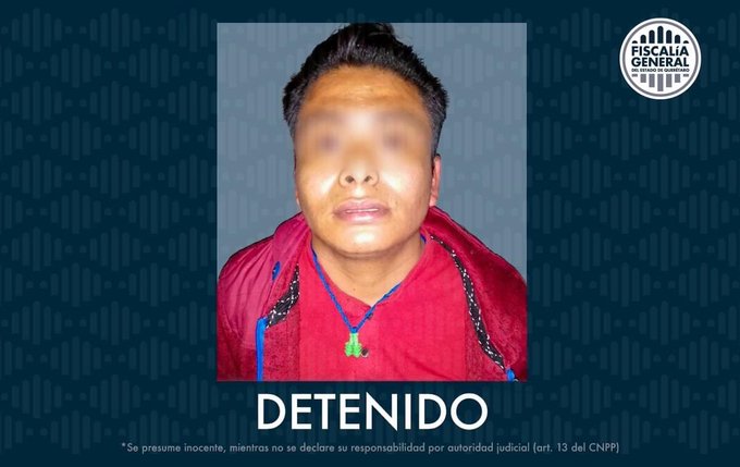 El presunto feminicida de la menor de seis años fue detenido y vinculado a proceso tras el hallazgo del cuerpo (Foto: FGE Querétaro)