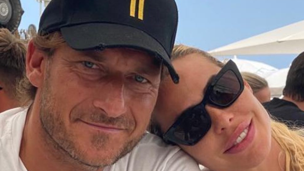 Francesco Totti e Ilary Blasi se separaron después de 20 años de relación