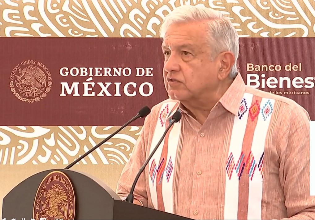 President Andrés Manuel López Obrador indicated that through social programs it is sought that young people do not fall into the hands of crime (Photo: Screenshot / Twitter@lopezobrador_) 