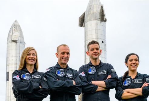 Miembros de la misión Polaris entrenan para volar al espacio (SpaceX)