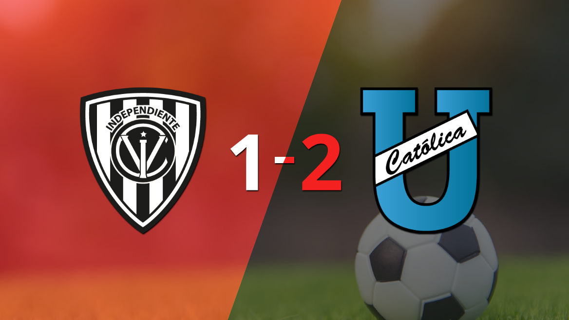 Ismael Díaz marca un doblete en la victoria 2-1 de U. Católica (E) ante Independiente del Valle