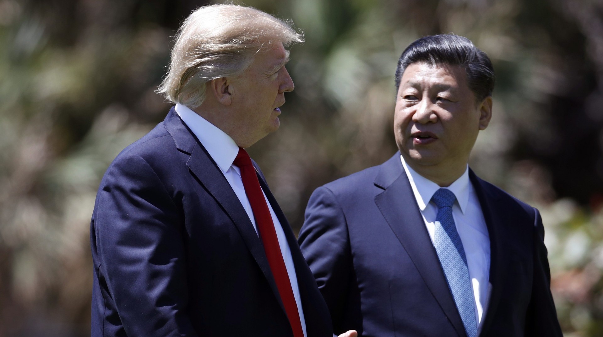 Donald Trump y Xi Jinping (AP Photo/Alex Brandon, archivo)
