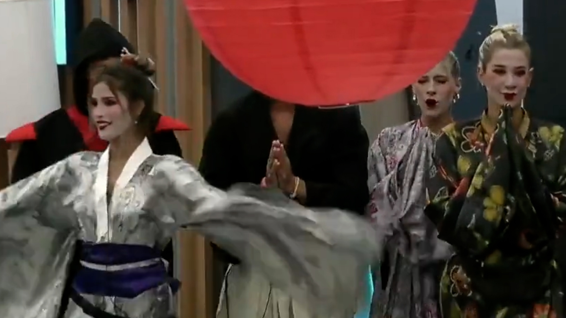 Fiesta japonesa en Gran Hermano: geishas, samurais y sushi (Foto: Gran Hermano, Telefe)