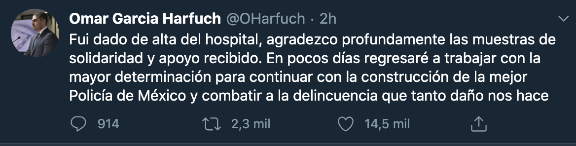 Foto: Tw/@OHarfuch