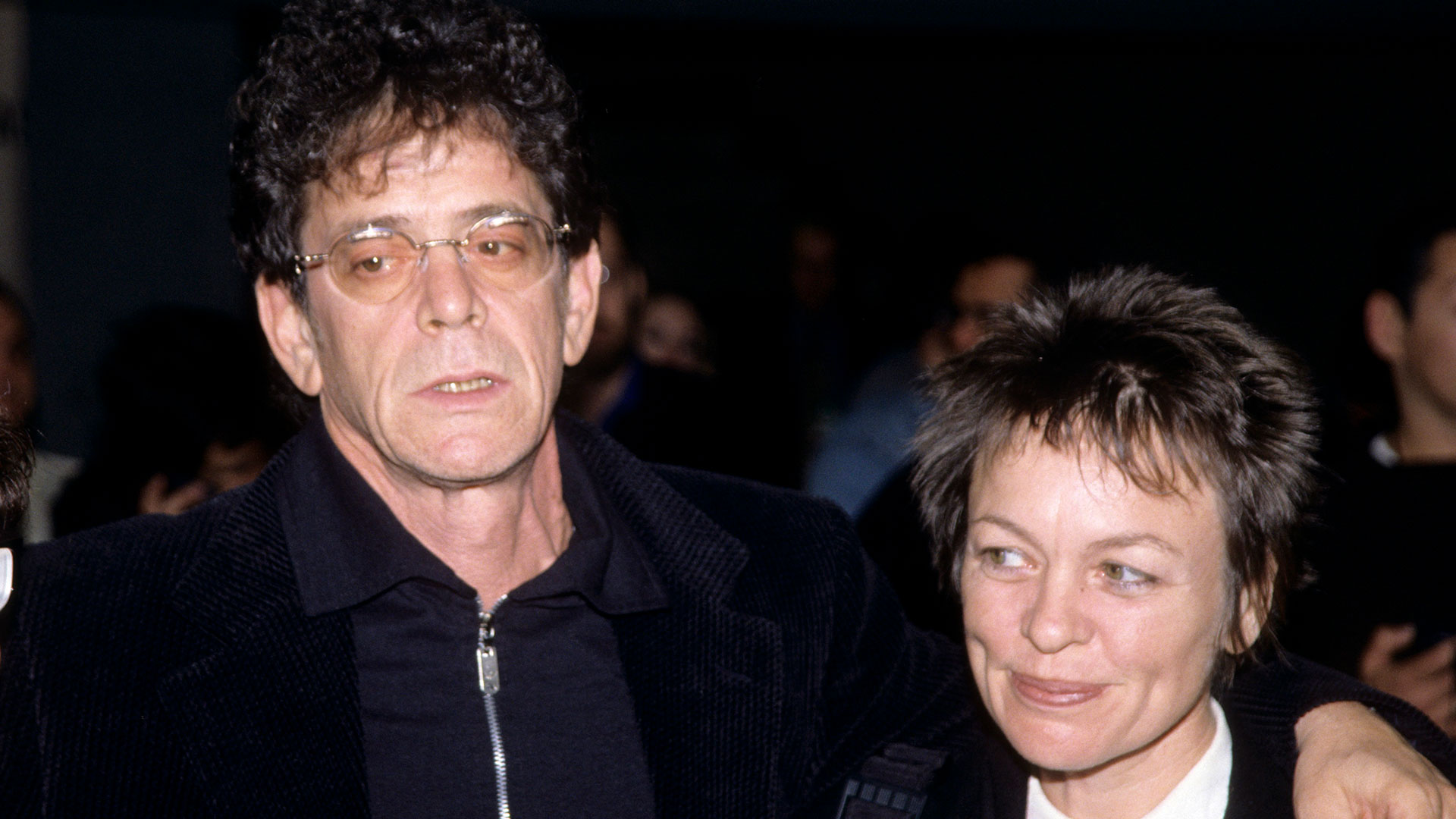 Lou Reed y Laurie Anderson fueron pareja durante 21 años. Ella lo acompañó en su agonía y escribió una sentida despedida. (Photo by Steve Eichner/Getty Images)