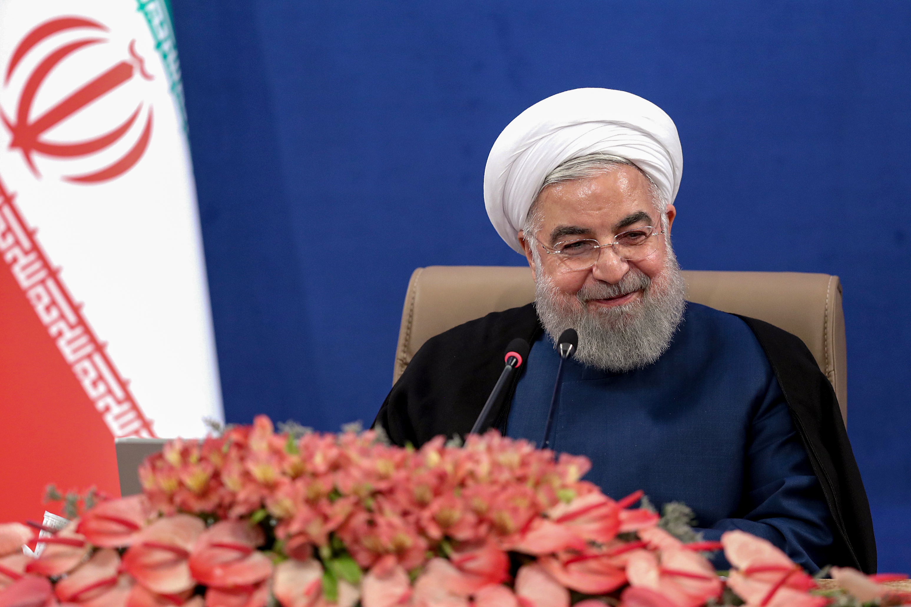 El presidente de Irán, Hasán Rohani