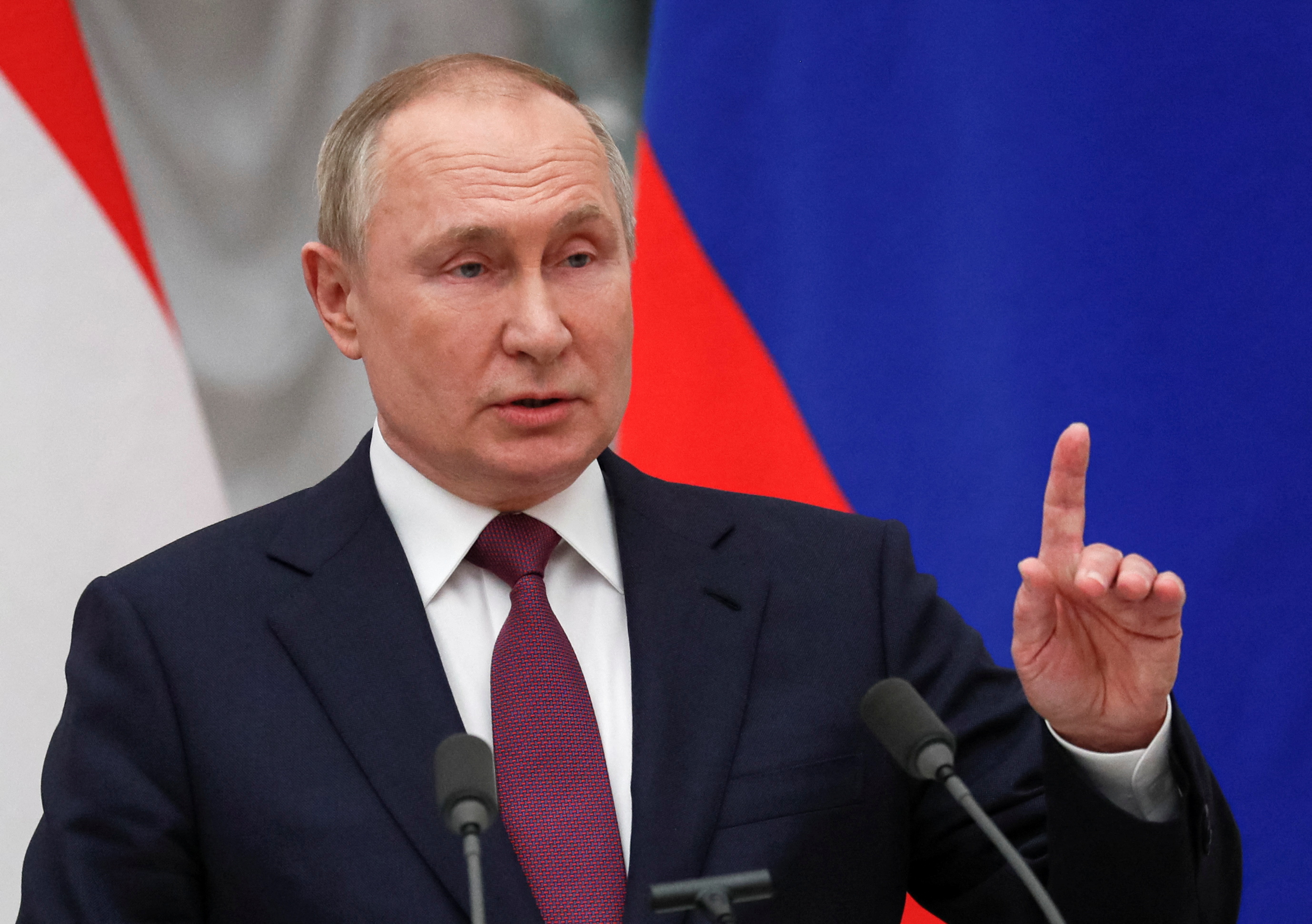 Vladimir Putin no dio garantías de una desescalada de las tensiones entre Rusia y Ucrania (Yuri Kochetkov/REUTERS)