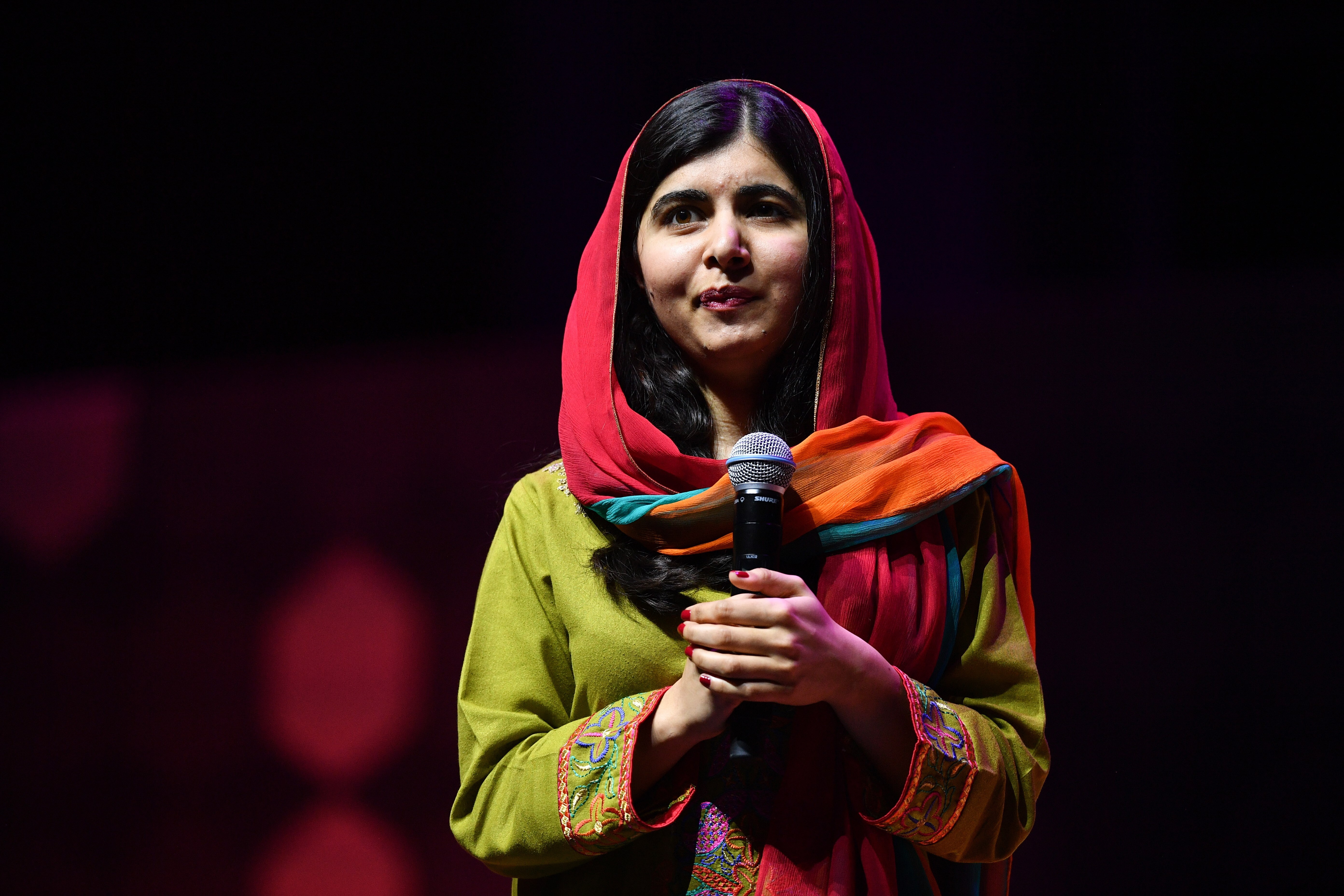 Malala Yousafzai mostró su preocupación por la toma de poder por parte de los talibanes en Afganistán (EFE)