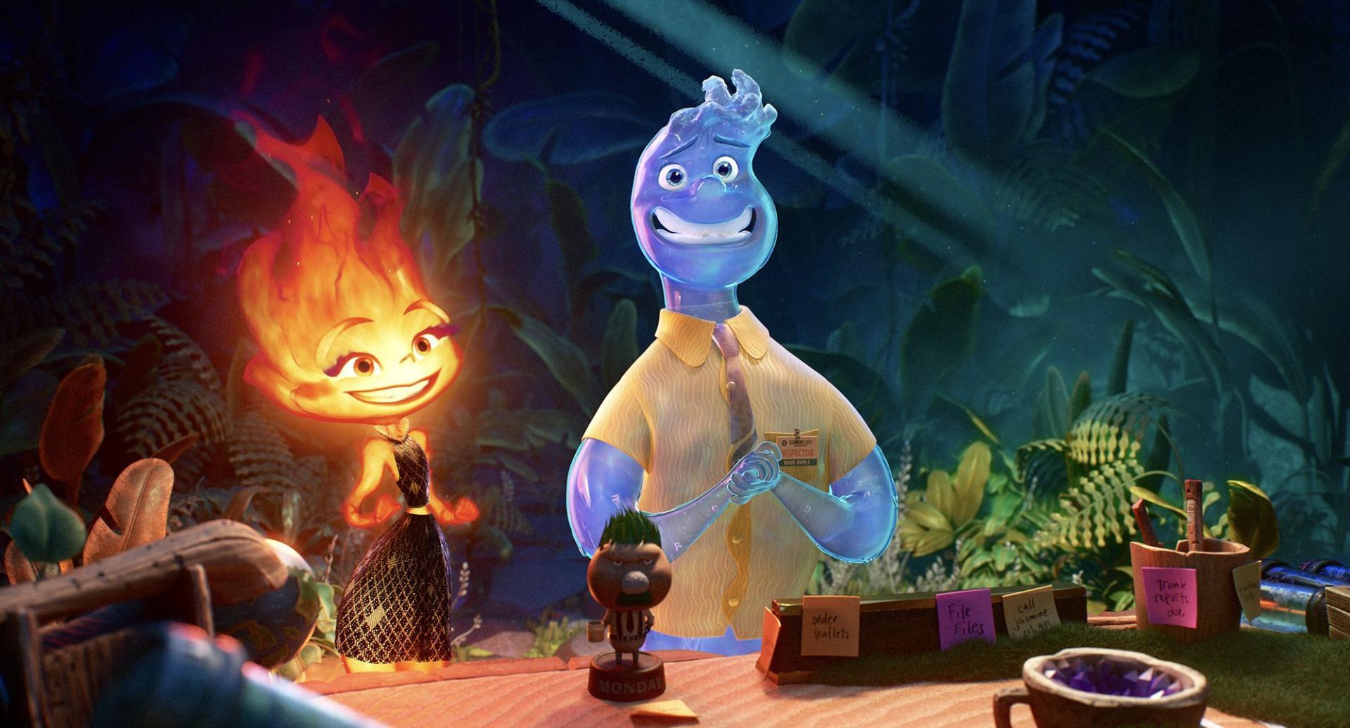 "Elemental" es una creación de Peter Sohn y estrena el 16 de junio de 2023. (Pixar)
