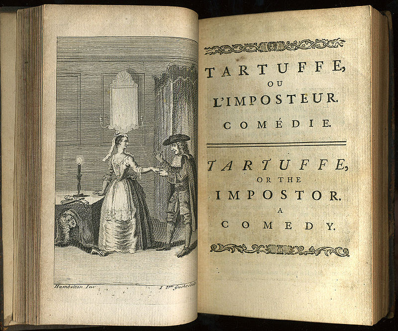 La obra de Moliere, Tartufo, es una crítica social a los falsos devotos. Foto: Colección Privada de S. Whitehead