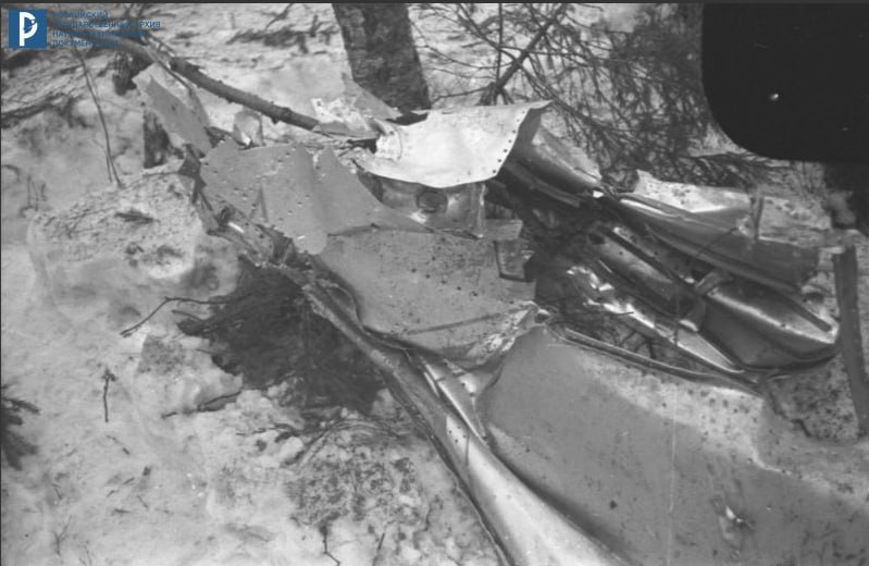 Las imágenes del accidente de Gagarin fueron publicadas en su página web por el Archivo Estatal Ruso de Documentación Científico-Técnica