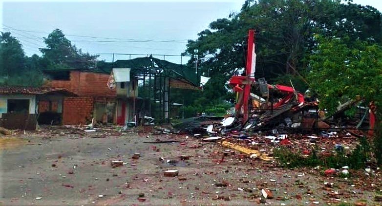 Un puesto fronterizo de la FANB fue destruido por la disidencia de las FARC en Apure