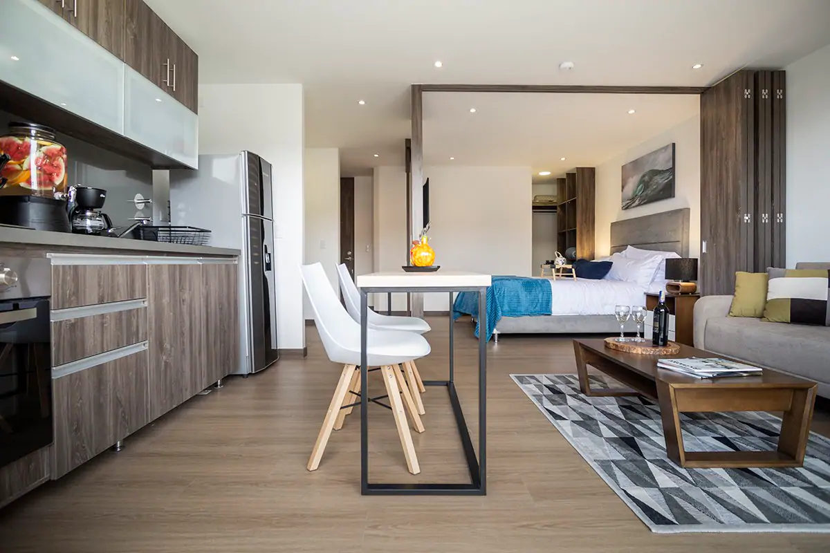 Apartamento en alquiler para hospedajes, solicitado por medio de plataformas.  FOTO: airbnb