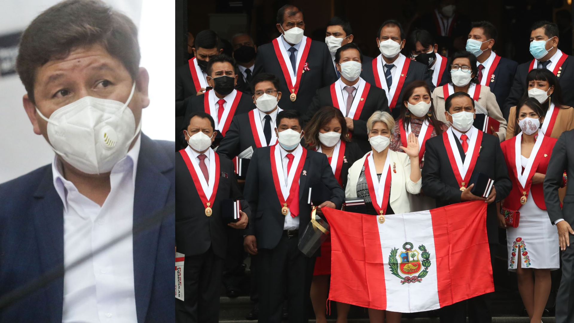 Guido Bellido descarta renuncia de otros congresistas de la bancada de Perú Libre  