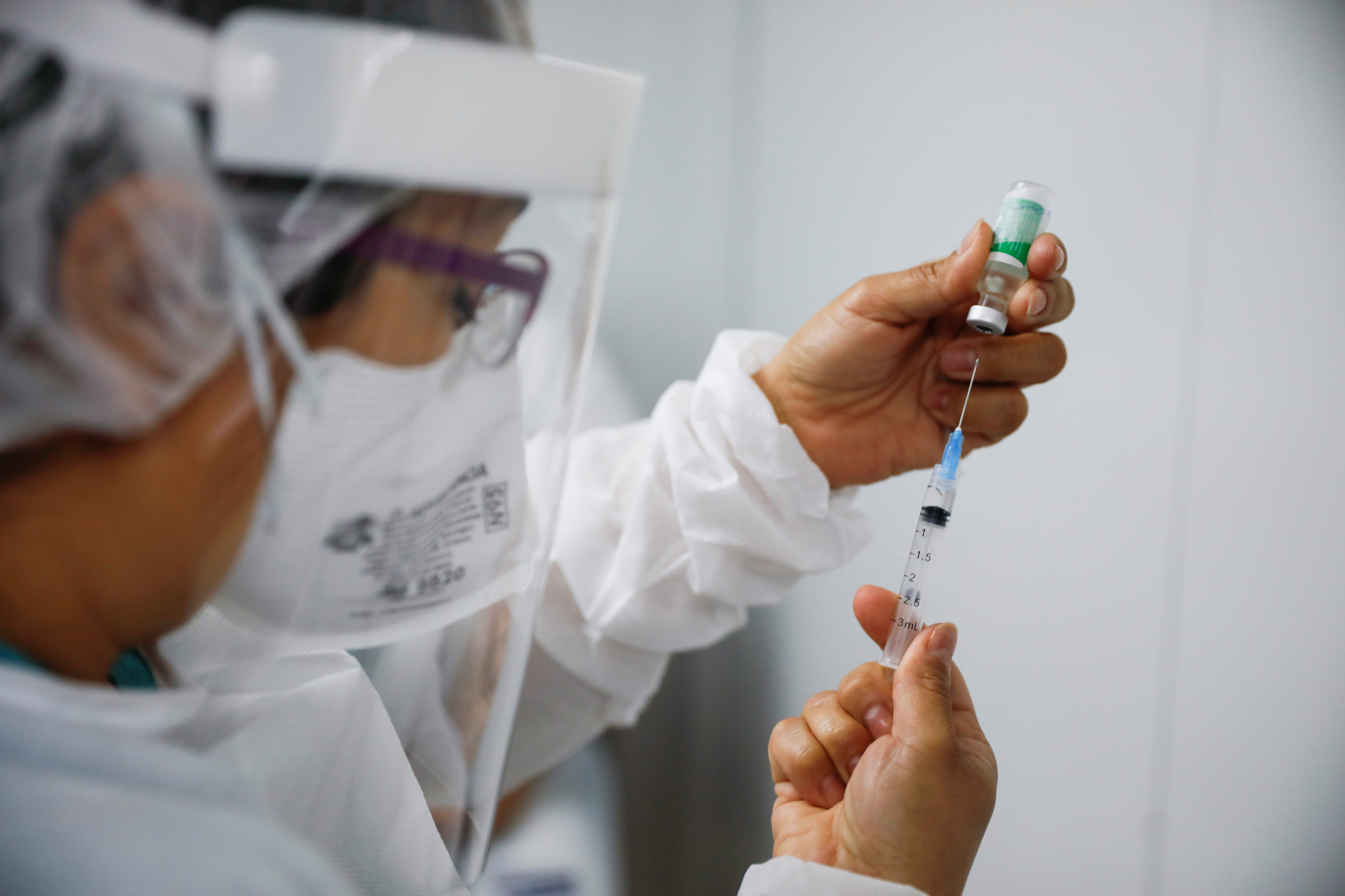 "No significa que el 95% de las personas estén protegidas de las enfermedades con la vacuna" (REUTERS)