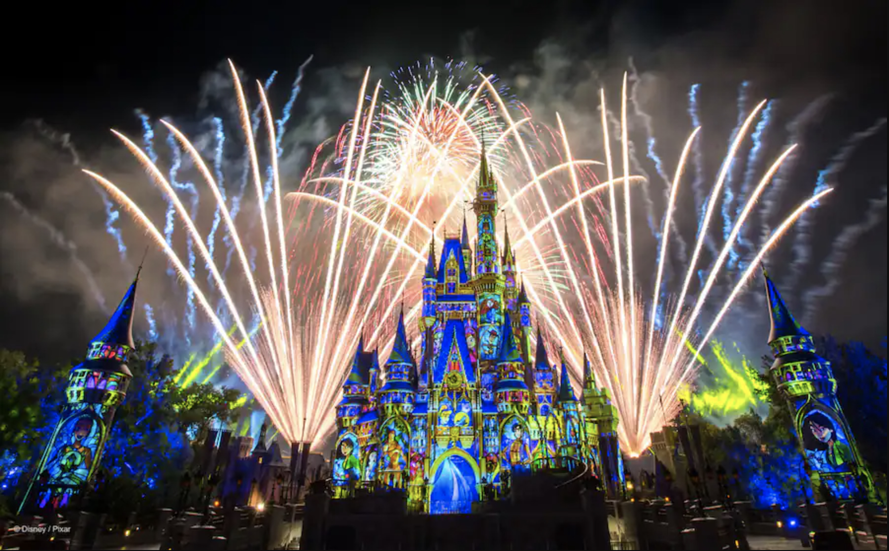 Disney también anunció el regreso del espectáculo de fuegos artificiales Happily Ever After. (Disney)