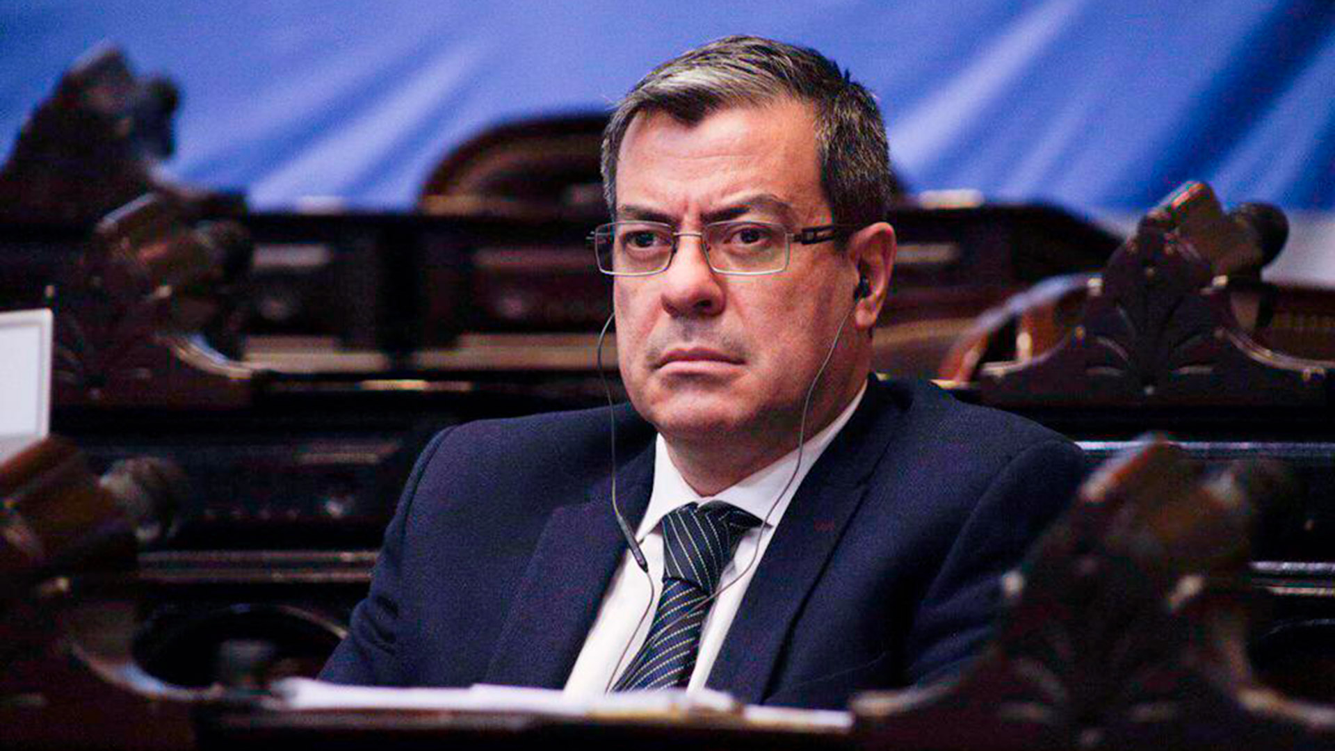 El jefe de la bancada del Frente de Todos en Diputados, Germán Martínez, reclama que se vote la sanción de la reforma del Consejo de la Magistratura en la Cámara baja