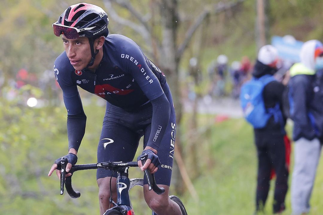 È così che Egan Bernal è stato visto pedalare a un ottimo ritmo in una  promozione - Infobae