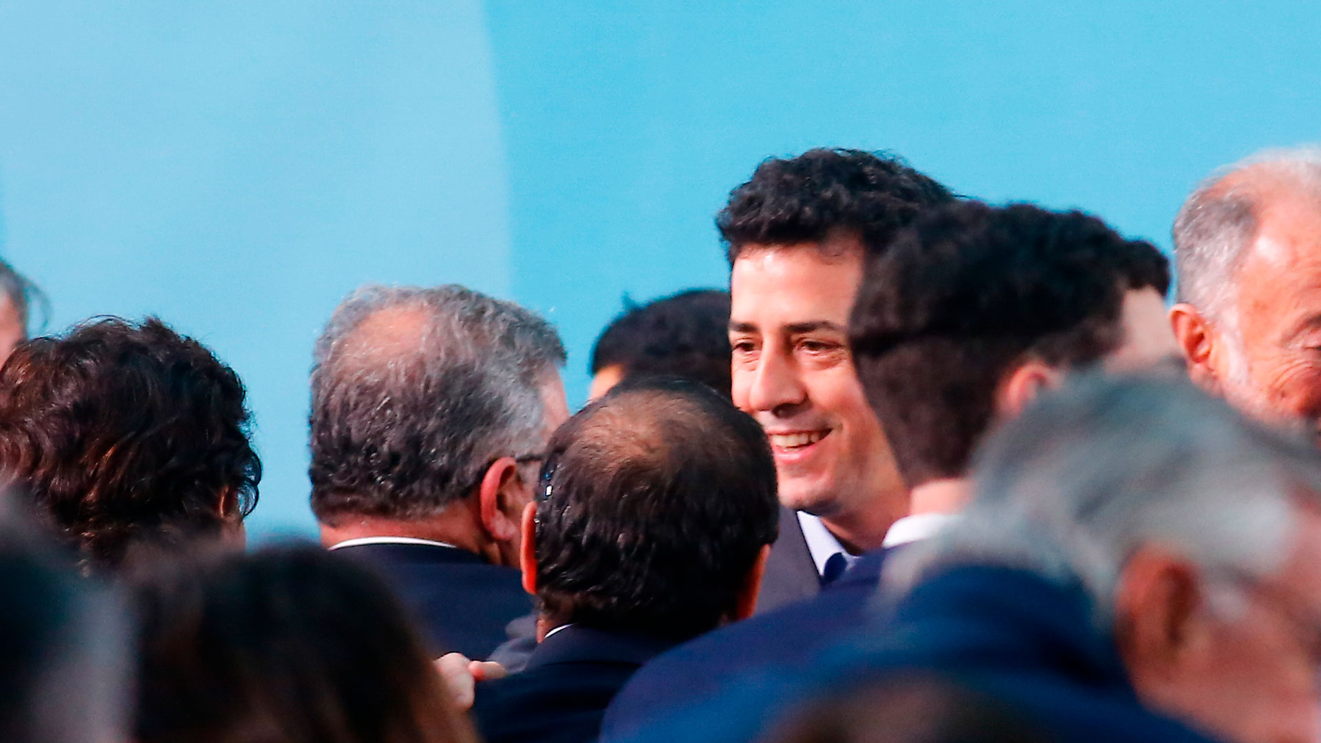 El ministro del Interior, Eduardo "Wado" de Pedro