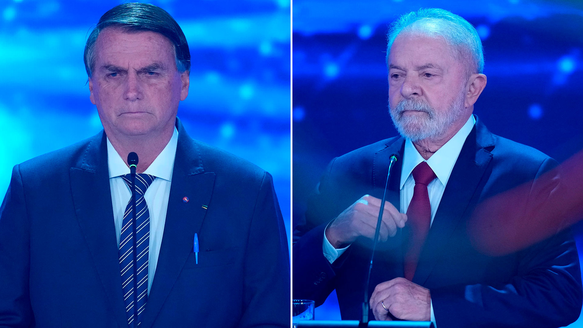 Jair Bolsonaro y Lula da Silva se midieron en el último debate de la campaña presidencial