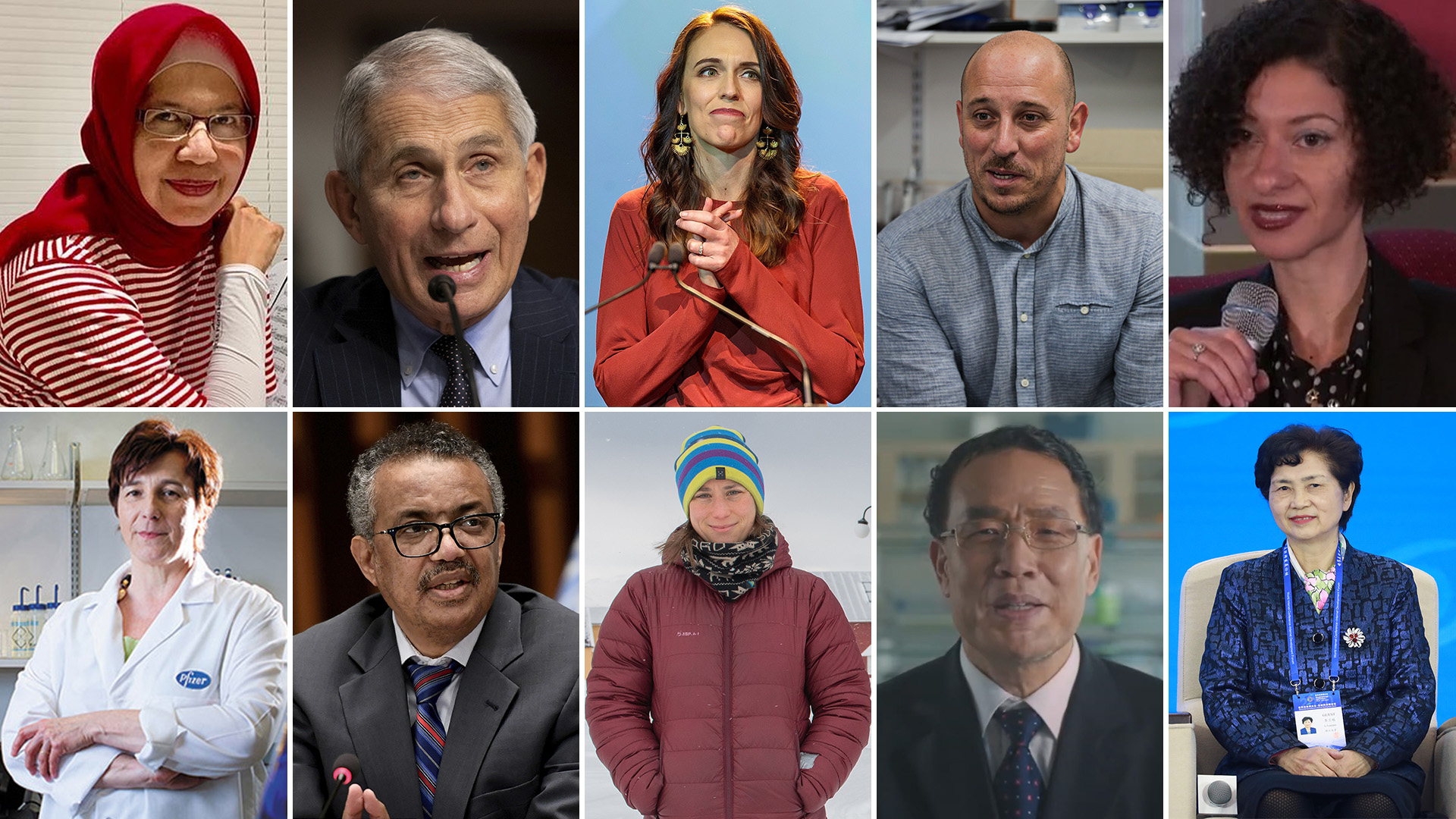 La revista científica Nature eligió a las diez personalidades más destacadas de la ciencia en 2020