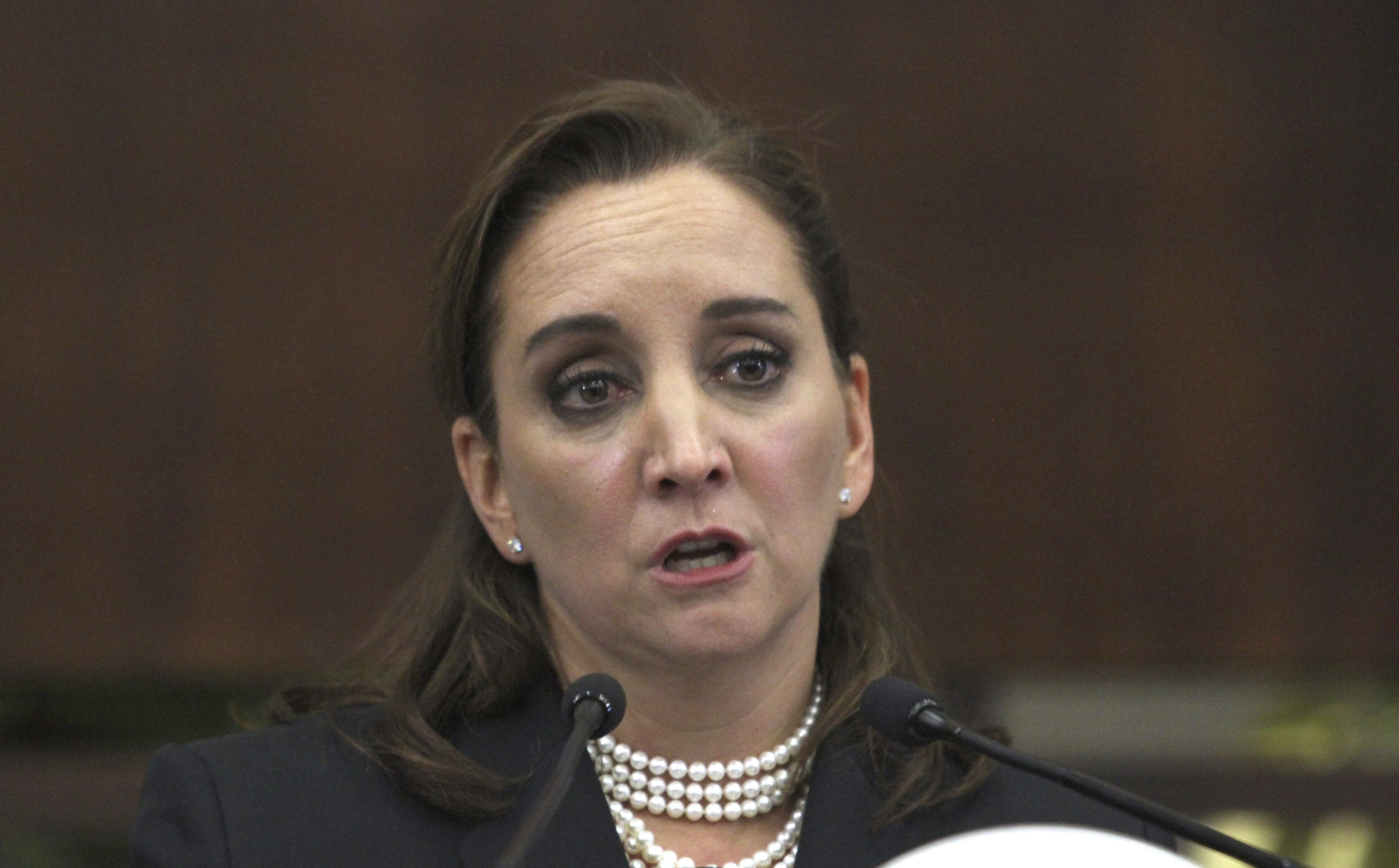 Claudia Ruíz Massieu ha pedido cambios al interior del PRI (Foto: EFE/Mario Guzmán/Archivo)
