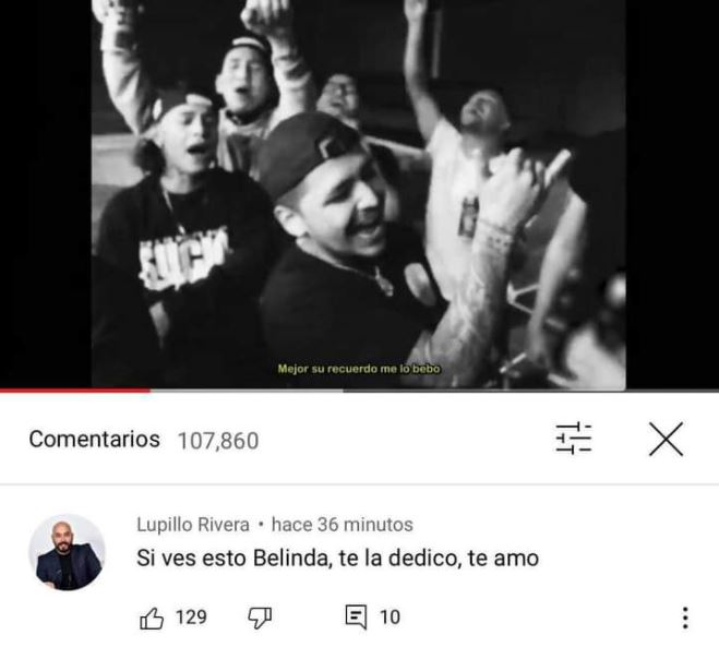 “botella Tras Botella” ¿lupillo Rivera Dedicó A Belinda La última