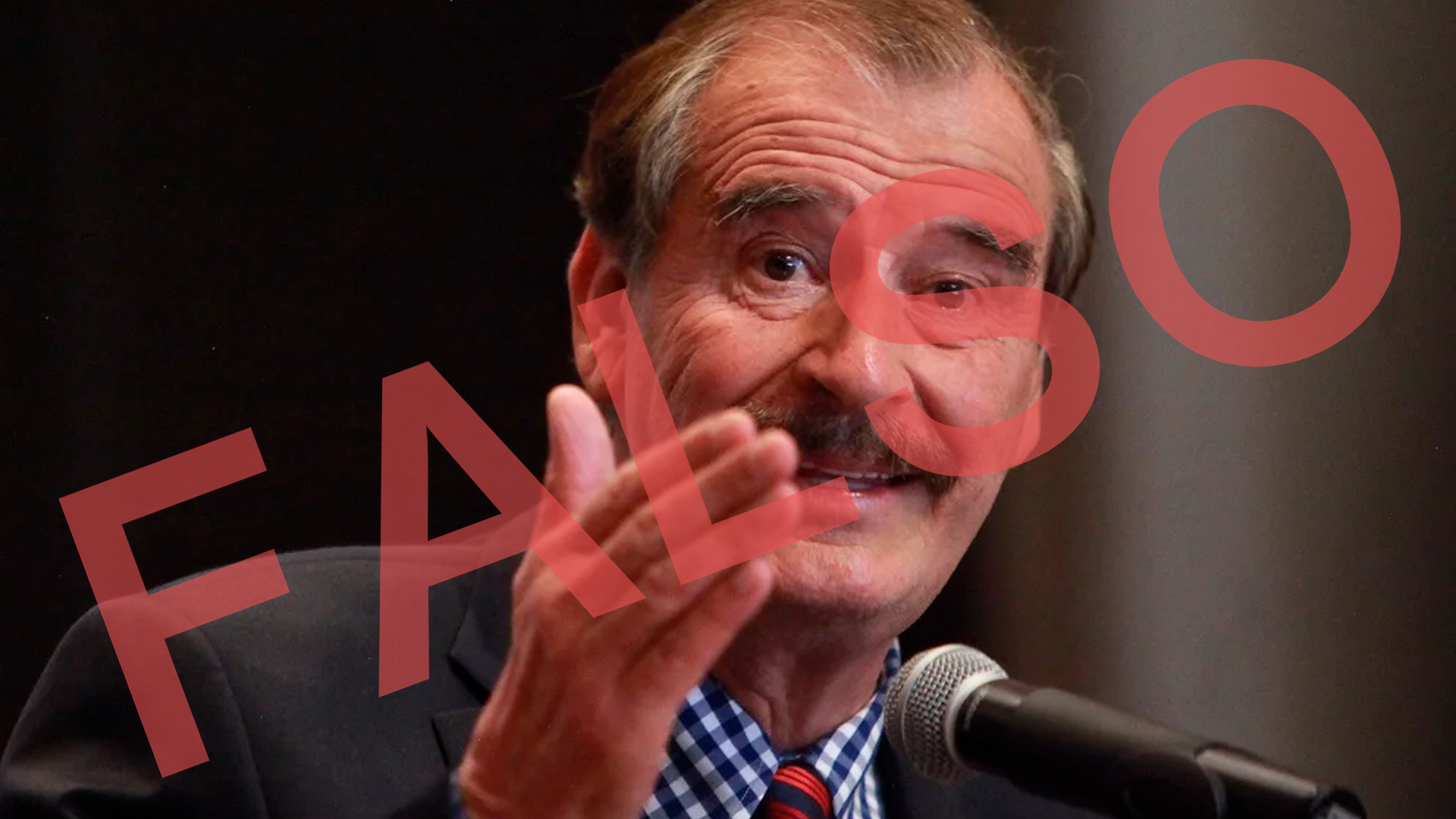 Vicente Fox no creó las “pensiones para adultos”; exhibieron al ex presidente por noticia falsa