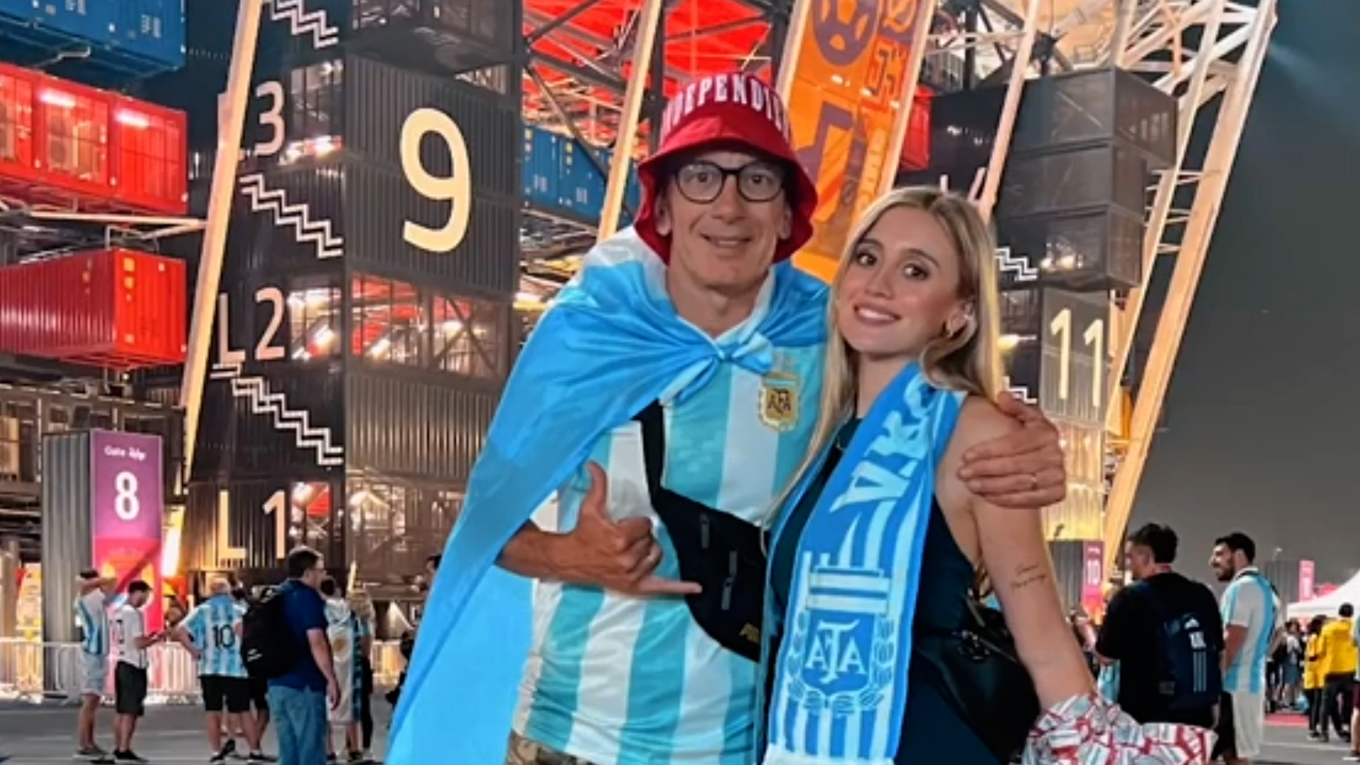 Morena Beltrán habló del sueño que le cumplió a su papá de llevarlo al  Mundial: “Poder vivirlo con él es impagable” - Infobae