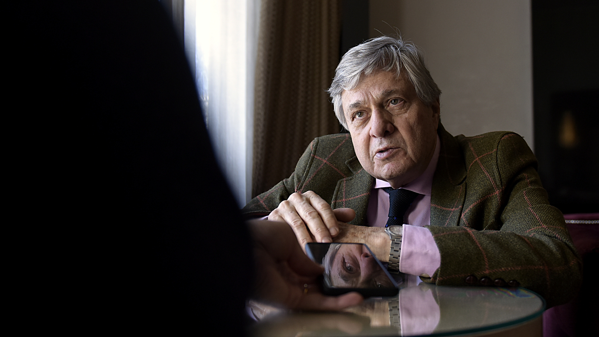 Leopoldo López Gil pidió mayor colaboración de la comunidad internacional para contener el avance ruso en Ucrania (Gustavo Gavotti)