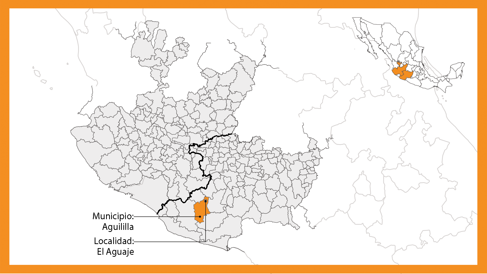 Tras el avance del CJNG, células delictivas de Michoacán se agruparon en el llamado Cárteles Unidos  (Mapa: Infobae México)