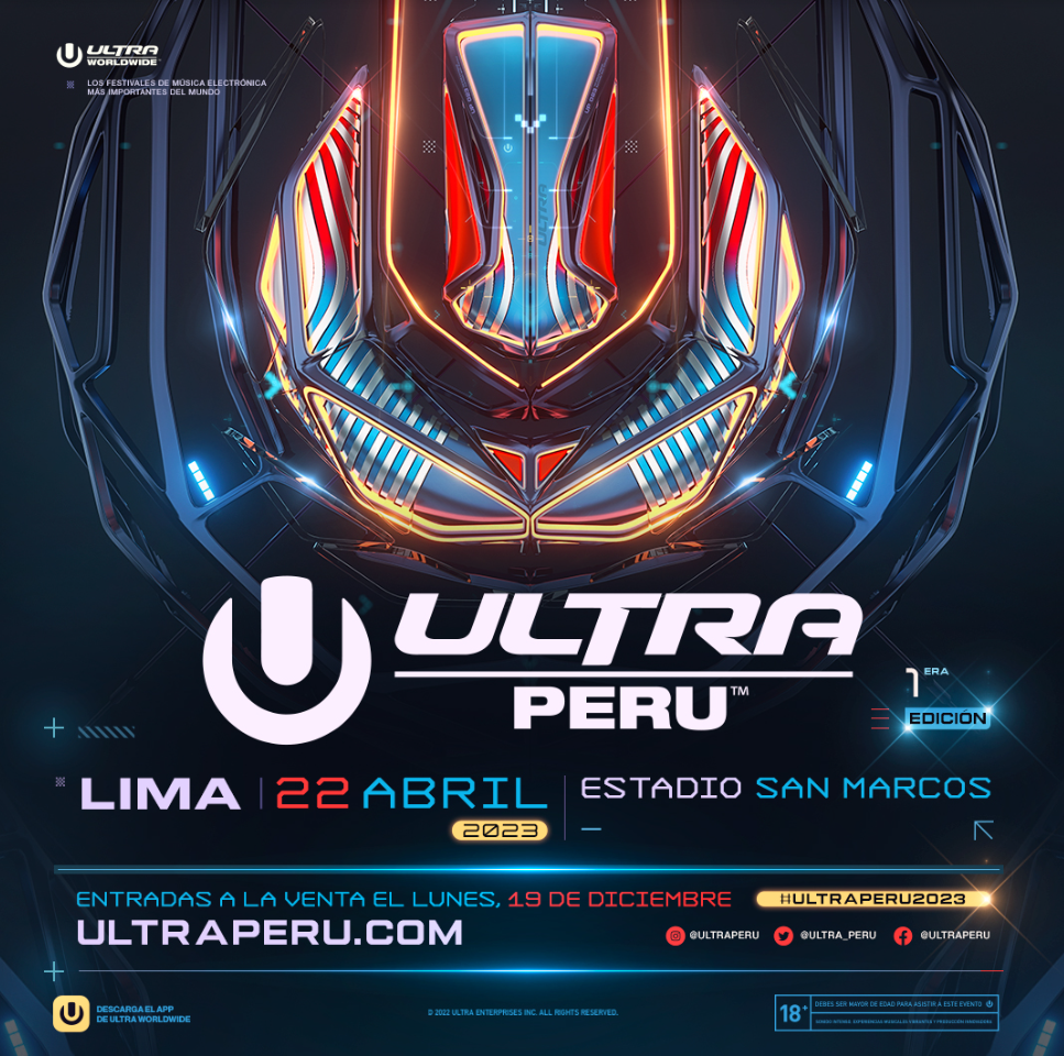 Ultra Perú 2023 fecha del festival de música electrónica y cómo