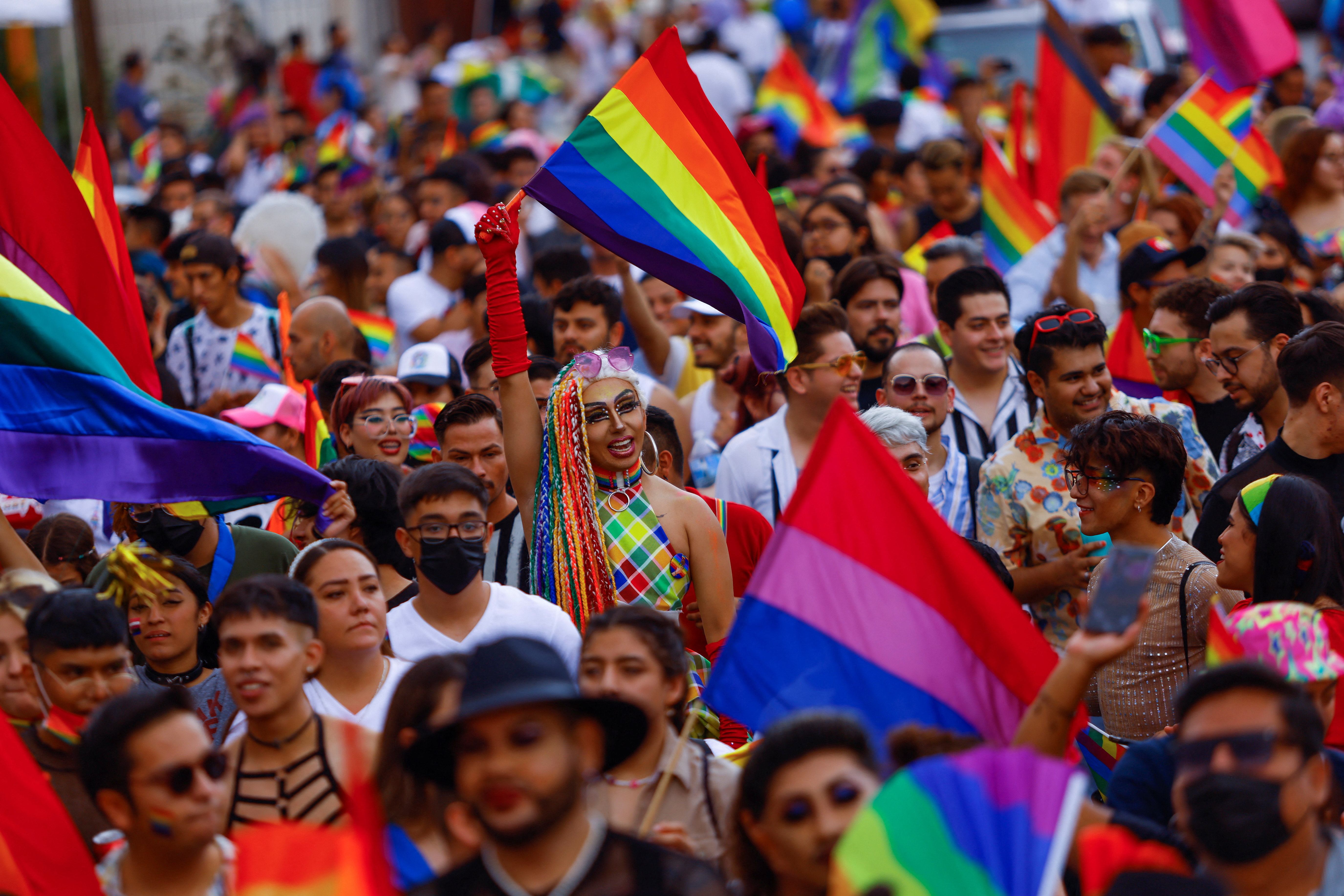 Cursos para entender las luchas del movimiento social LGTBIQ+ REUTERS/Jose Luis Gonzalez