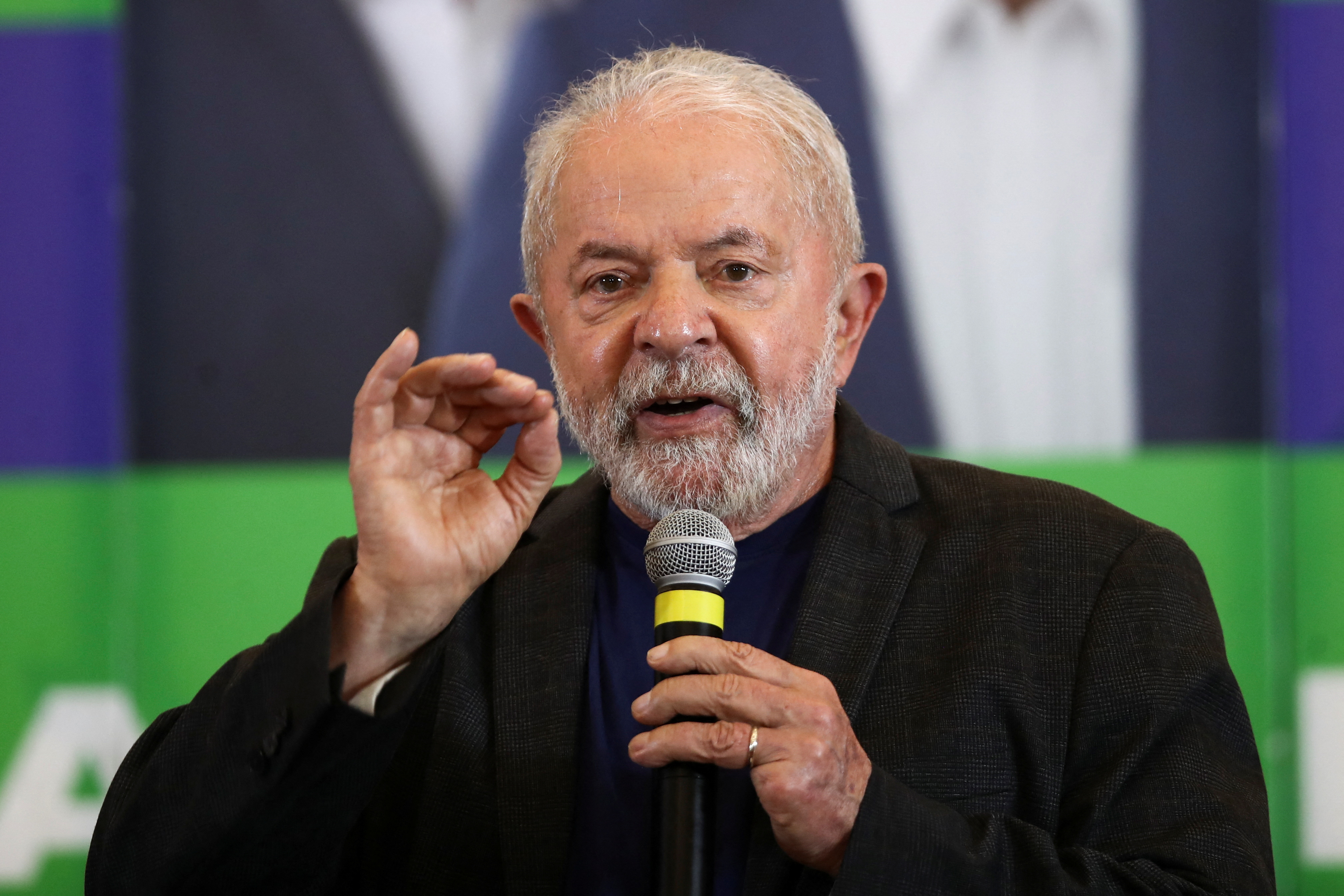 Lula da Silva habló en San Pablo este lunes (REUTERS/Carla Carniel)