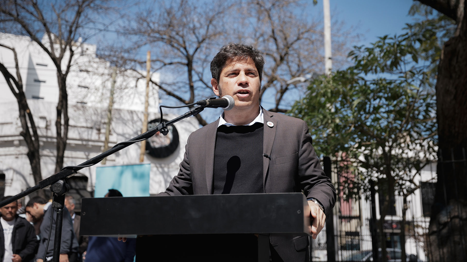Se lanzó Axel Kicillof para el 2027: "Estamos trabajando para ganarle a Milei"