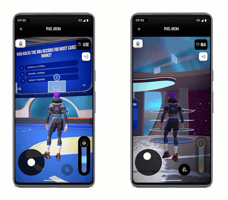 Para ingresar a Pixel Arena, se pueden dirigir a la pestaña 'Descubrir' en la aplicación oficial de la NBA con su ID de la NBA para iniciar sesión y jugar. (Goolge)