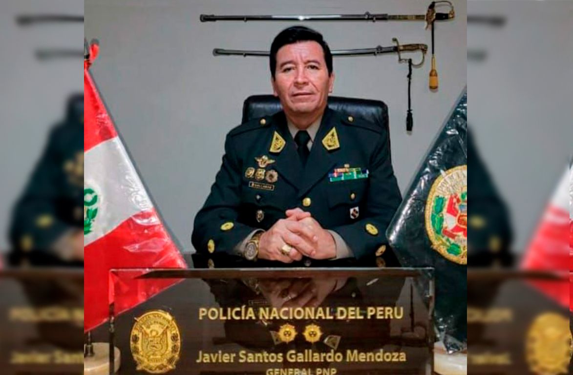 Javier Gallardo, ex comandante general de la Policía Nacional del Perú.