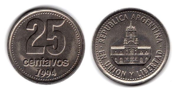 Algunas monedas acuñadas en 1994 llegaron a los catálogos de los coleccionistas por ser imantadas