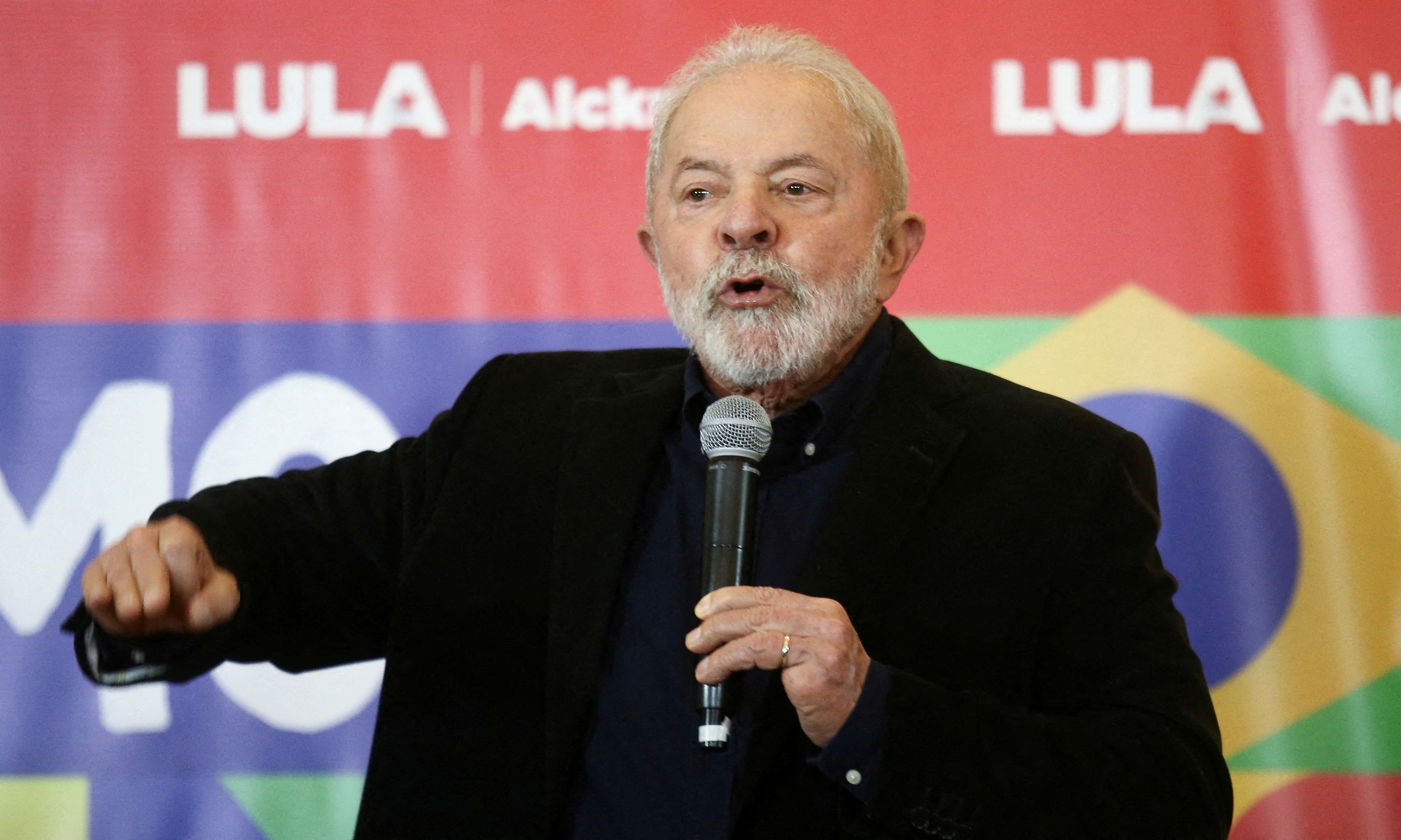 El candidato a la presidencia de Brasil, Luiz Inácio Lula da Silva (REUTERS/Carla Carniel)