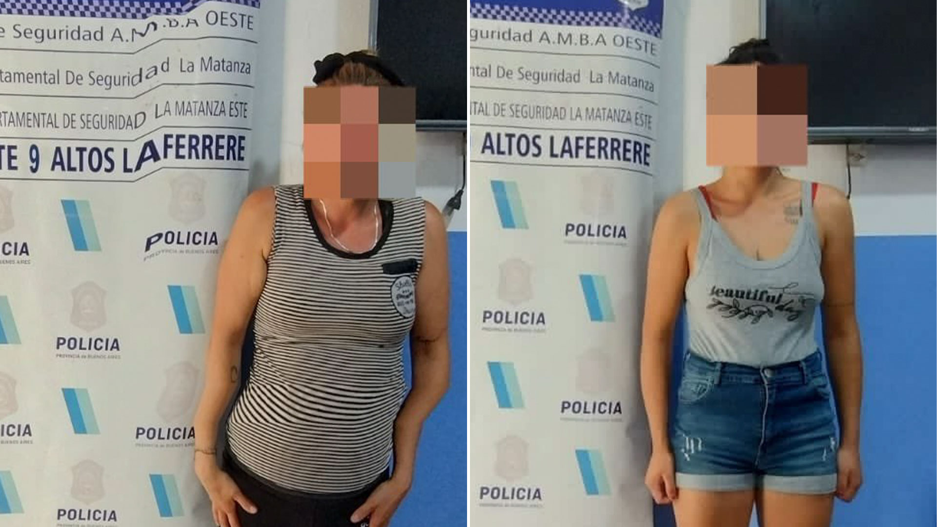 The women arrested in the framework of the investigation of the theft of the baby