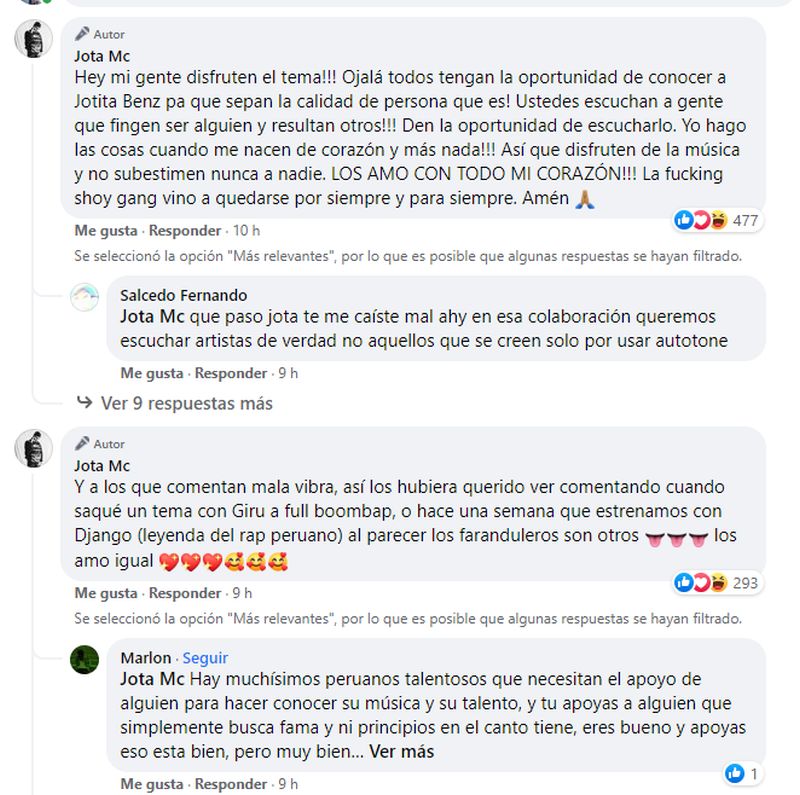 Jota Benz y Jota Shoy juntos en nuevo tema.
