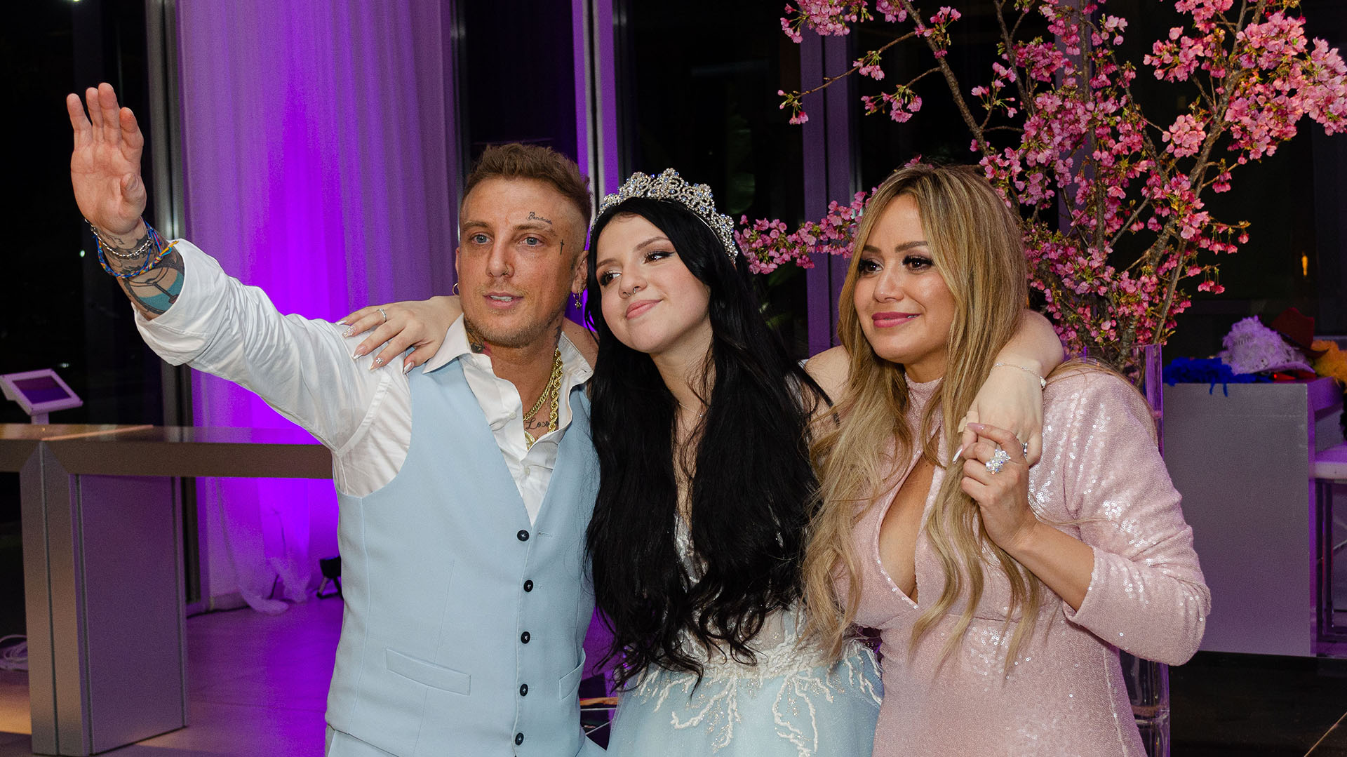 El cumpleaños de 15 de Sol, la hija de Karina La Princesita y El Polaco (RS Fotos)