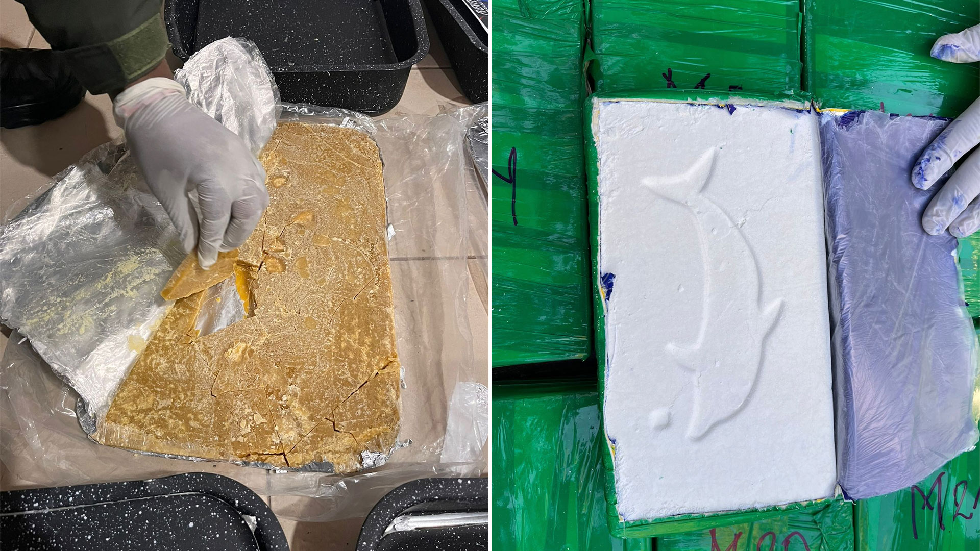 Pasta base en asaderas y coca&iacute;na entre mantas: hallaron m&aacute;s de 60 kilos de droga en un micro y detuvieron a una mujer