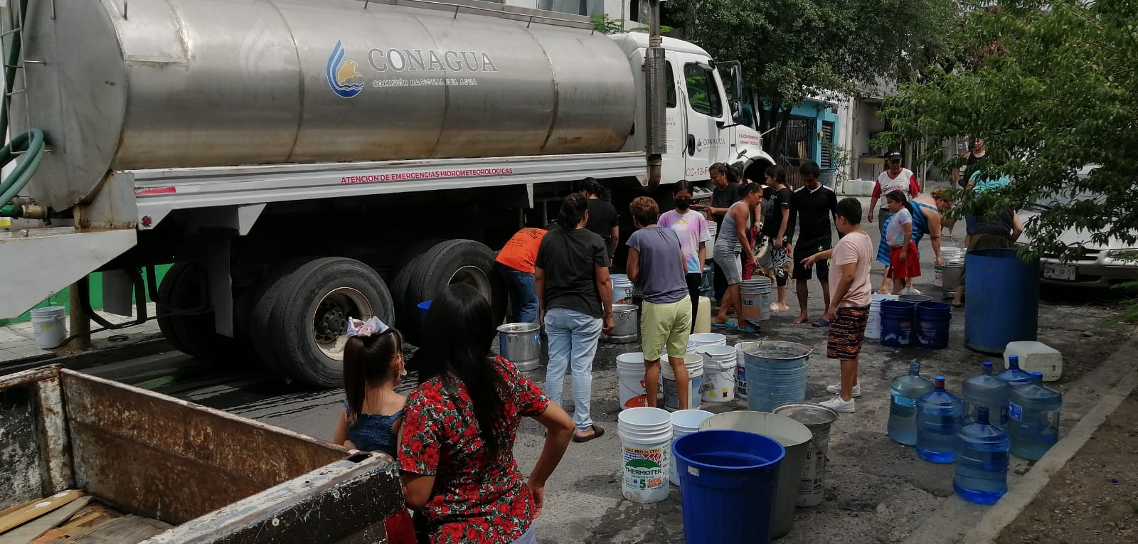 AMLO pidió dar uso doméstico al agua (Foto: Especial)