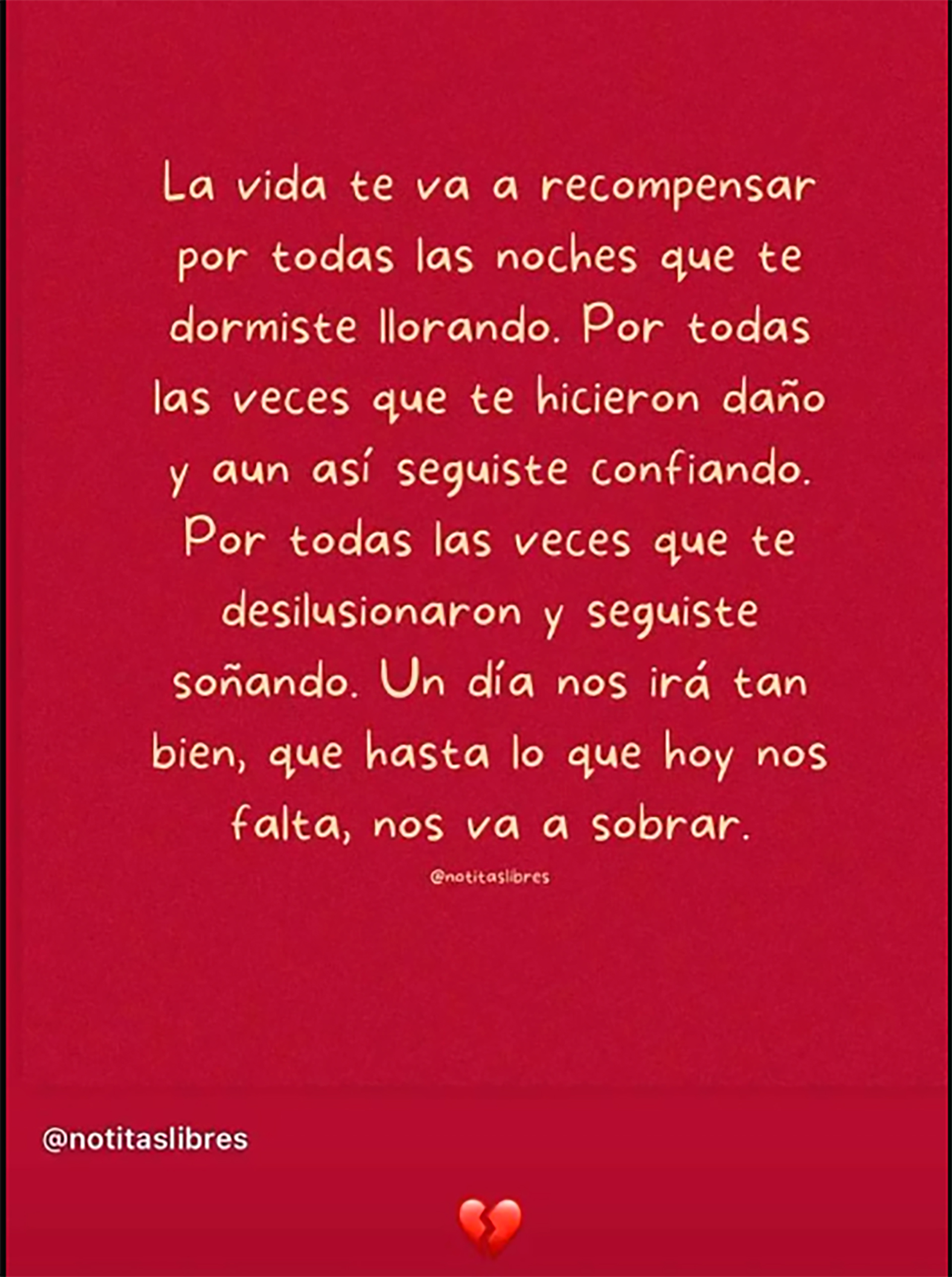 El mensaje de Wanda Nara que despertó rumores de separación con Mauro Icardi (Instagram)