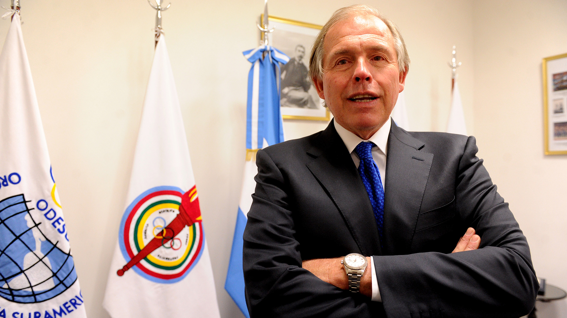 Gerardo Werthein fue presidente del Comité Olímpico Argentino durante 12 años (Télam)