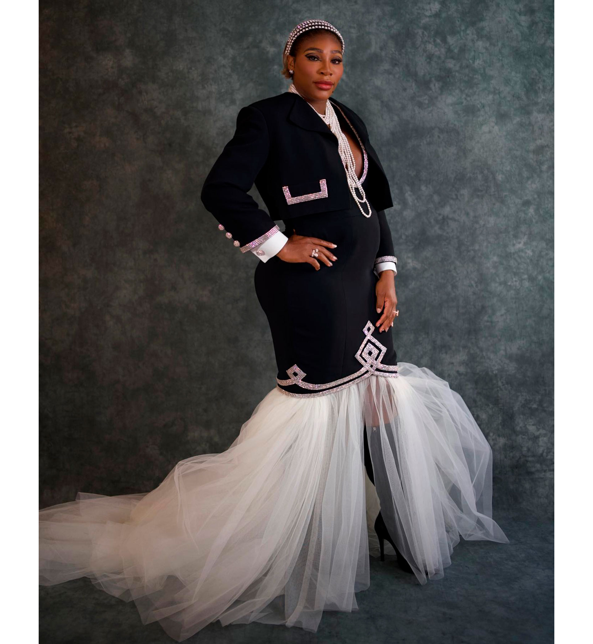 Las fotos que usó Serena Williams para anunciar su embarazo (@serenawilliams)