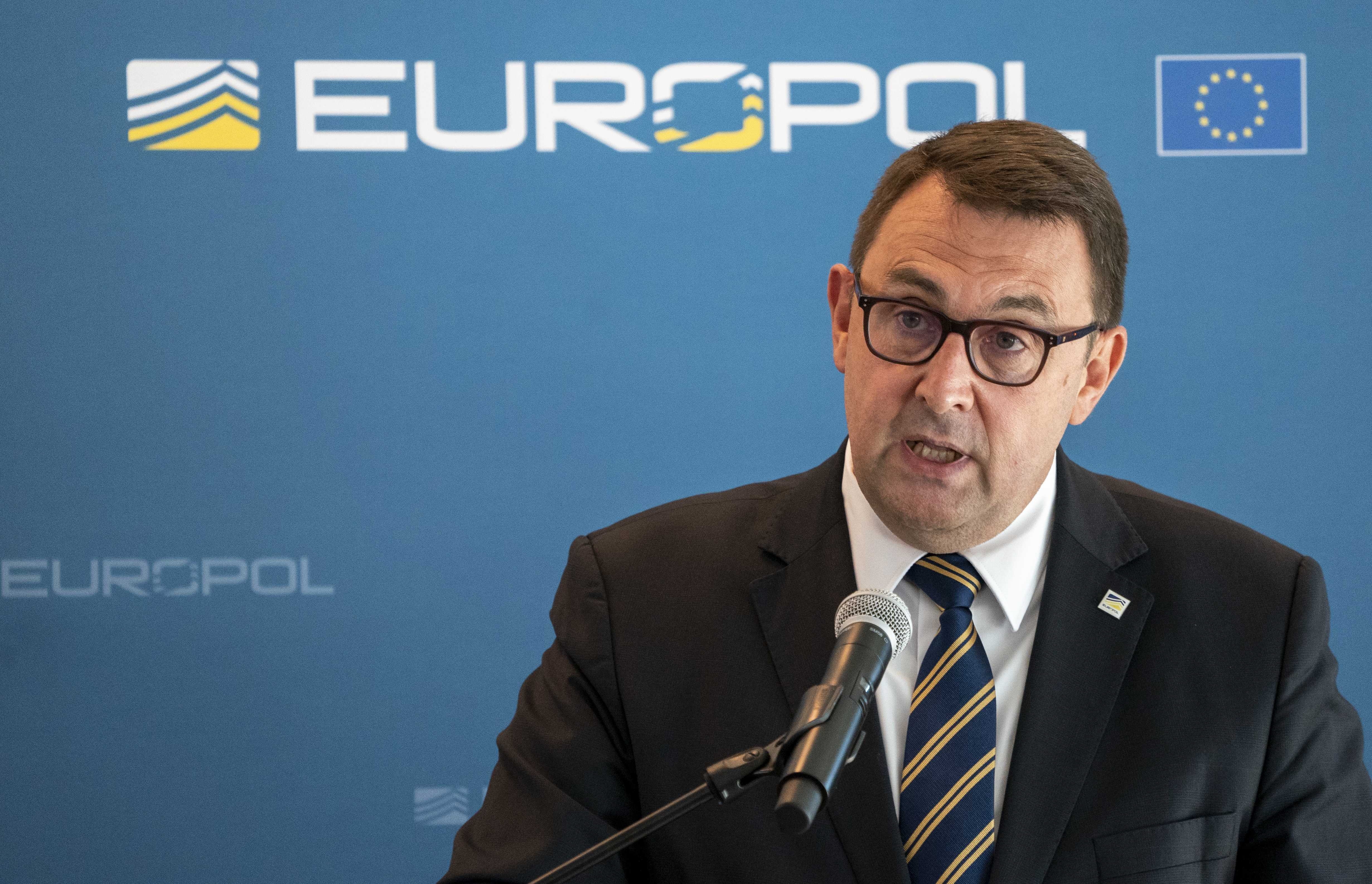 El director adjunto de Europol, Jean-Philipe Lecouffe (EFE)
