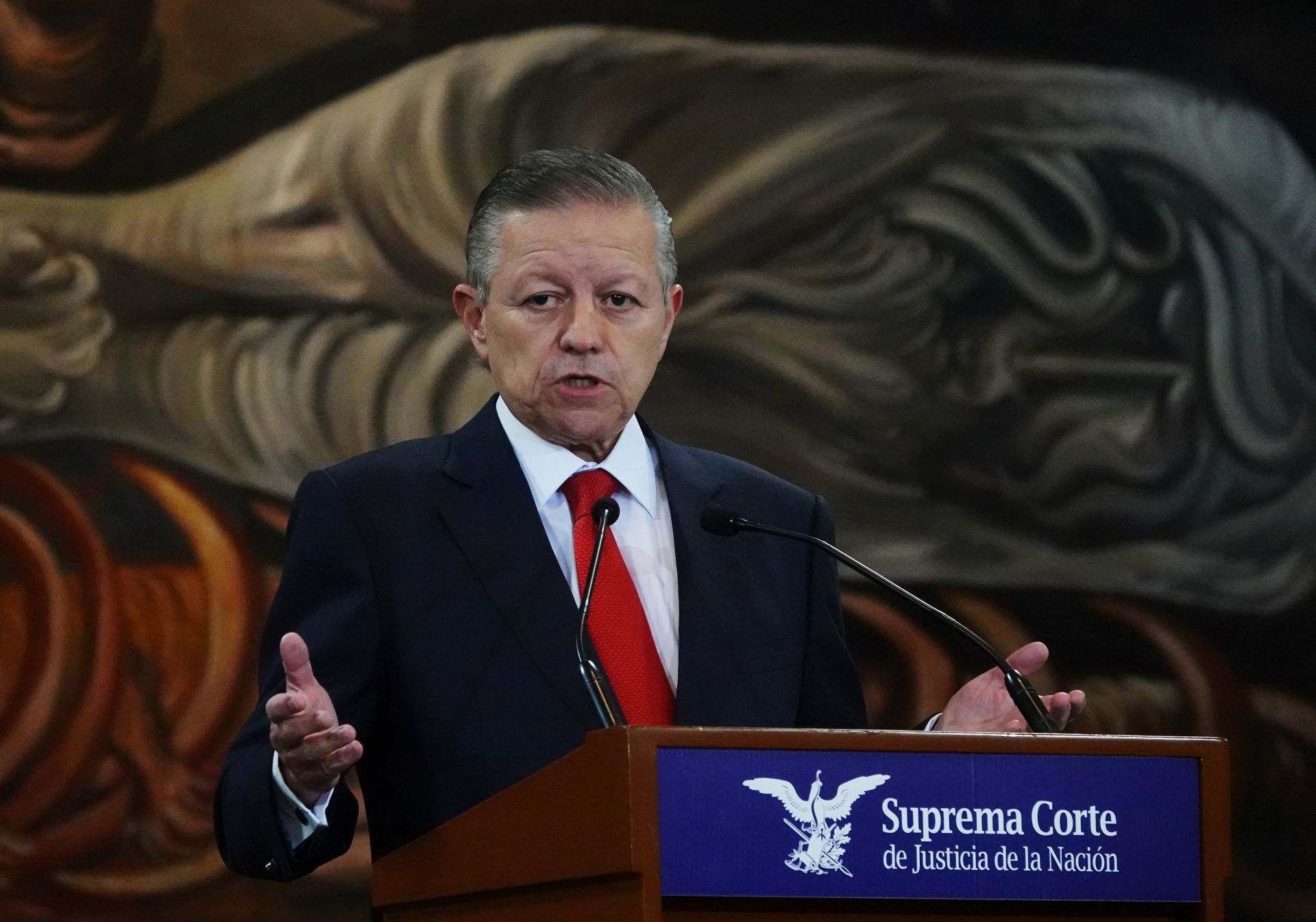 Arturo Zaldívar, Ministro Presidente de la SCJN, termina su encargo al frente del Pleno el próximo 2 de enero (FOTO: GALO CAÑAS/CUARTOSCURO)